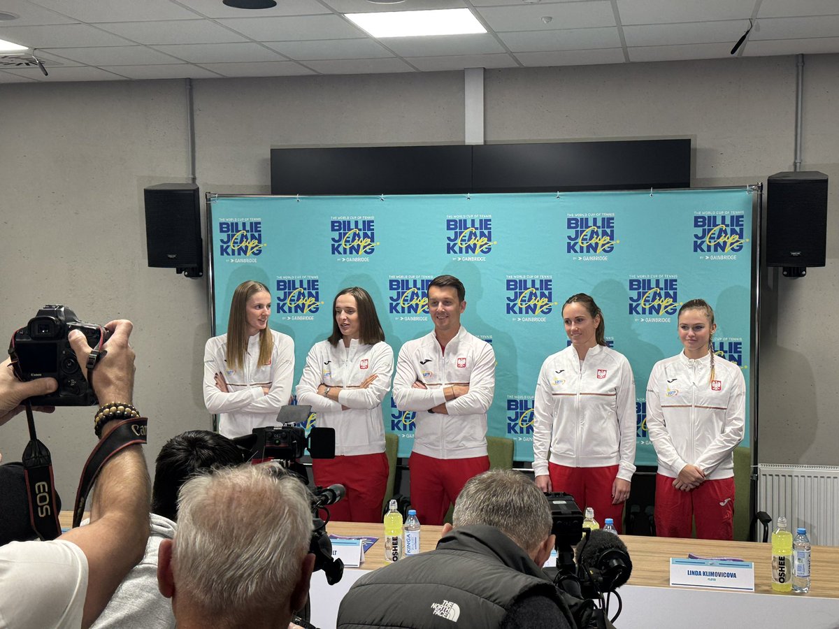 Reprezentacja Polski już gotowa na Billie Jean King Cup w Gorzowie Wielkopolskim! 😎