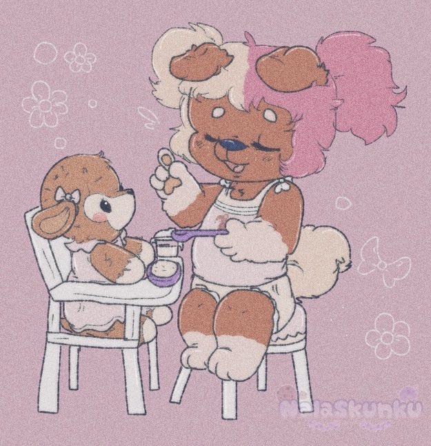 floofyfayeth's tweet image. You gotta eat it all up Toffee, if you wanna grow up big an strong!