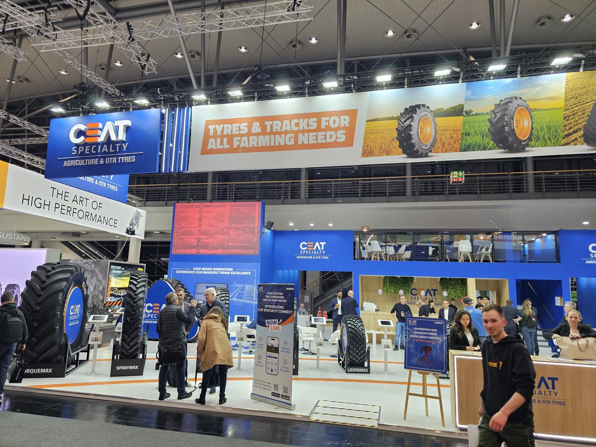 Great last day at the show. 🚜 Saw new products, met customers &amp; suppliers, and learned a ton for Ontario’s progressive farmers

Big thanks to CEAT Tires for the hospitality at the after-show event 🙌

#CEATTires #Ag #OntarioAg #Farming #ontag <a href="/Tirecraft/">Tirecraft</a> <a href="/CEATtyres/">CEAT TYRES</a> @agritechnica