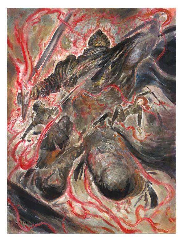 Clair Obscur: Expedition 33 art print by Yoshitaka Amano up for order at IGN Store (including a signed print limited qty of 33) buff.ly/Xg9gaUW #ad