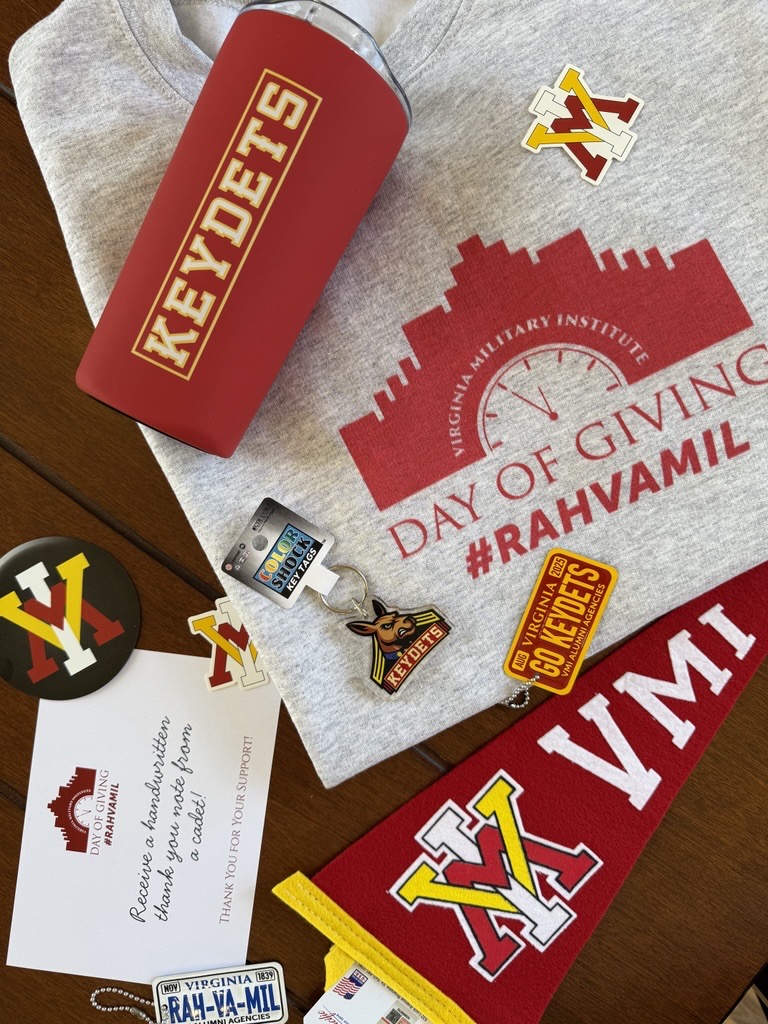 VMI’s Day of Giving is approaching the halfway point!
If you have not made your gift yet, now is the perfect time. Anyone who makes a gift between now and noon EST today will be entered for a chance to win some VMI swag.

Give here: vmi.imodules.com/s/1752/dg21/ho…