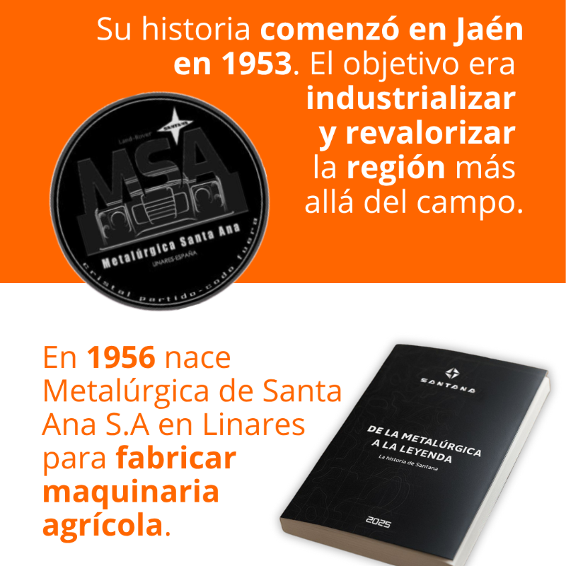 elEconomistaes's tweet photo. #JuevesdeEmprendedores 💡 | 🚙 Santana vuelve a rugir

💥 🌍 La histórica marca española de todoterrenos —proveedora del Ejército y colaboradora de Land Rover— resurge desde Linares gracias a inversores chinos.

📌 Segundas oportunidades… con motor propio. Por @daniceped_