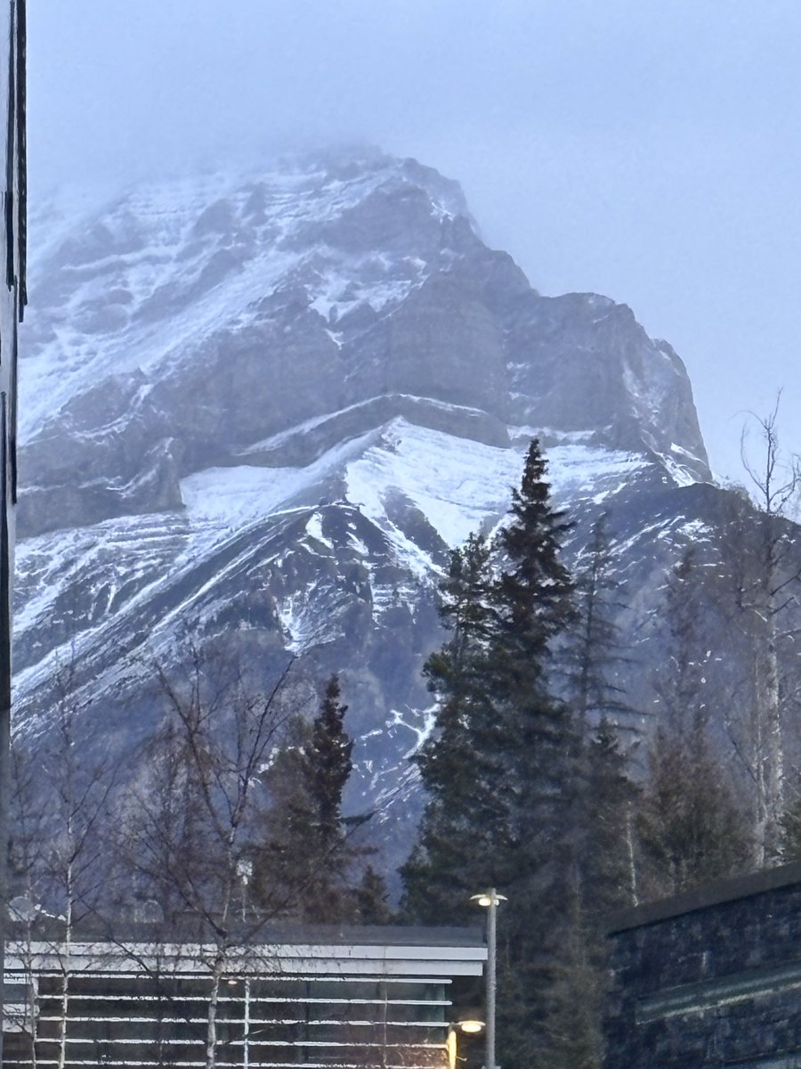 Almost felt like I woke up in Nepal. Missing my Himalayas very much today. #BeautifulBanff