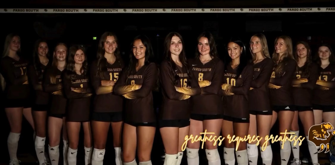 Tonight, We play for US. Enough said.

EDC Consolation Semis
🏐South vs. North  
📍 North High
⏰ 6:00PM
🎟️ gofan.co/event/4579509?…
📺 fan.hudl.com/fargonorth