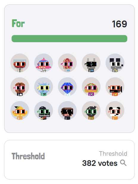 We voted for <a href="/Houseofdrey001/">Houseofdrey</a>'s <a href="/lilnounsdao/">Lil Nouns ⌐◨-◨</a> prop, did you?

Vote Now:
lilnouns.wtf/vote/345