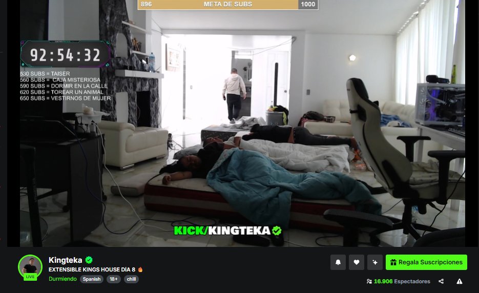 Kickbotsperu's tweet photo. Stremer peruano @Kingtekaboss uso de bots 16mil espectadores viedolo dormir? revisando sus metricas confirmamos el uso de bots, recordemos que en peru los bots son muy accesibles por el costo bajo y las granjas que se encuentran en peru! @KickEspanol @kick @StakeEddie https://t.co/NFRGMweMHK