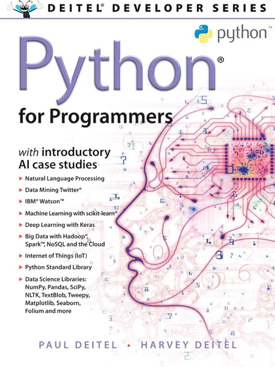 honilatte_'s tweet image. 📌📚Python is a versatile language that can be used for various applications such as web development, data analysis, artificial intelligence, machine learning, and more.  pyoflife.com/python-for-pro…
#DataScience #pythonprogramming #MachineLearning #ArtificialIntelligence #datasets