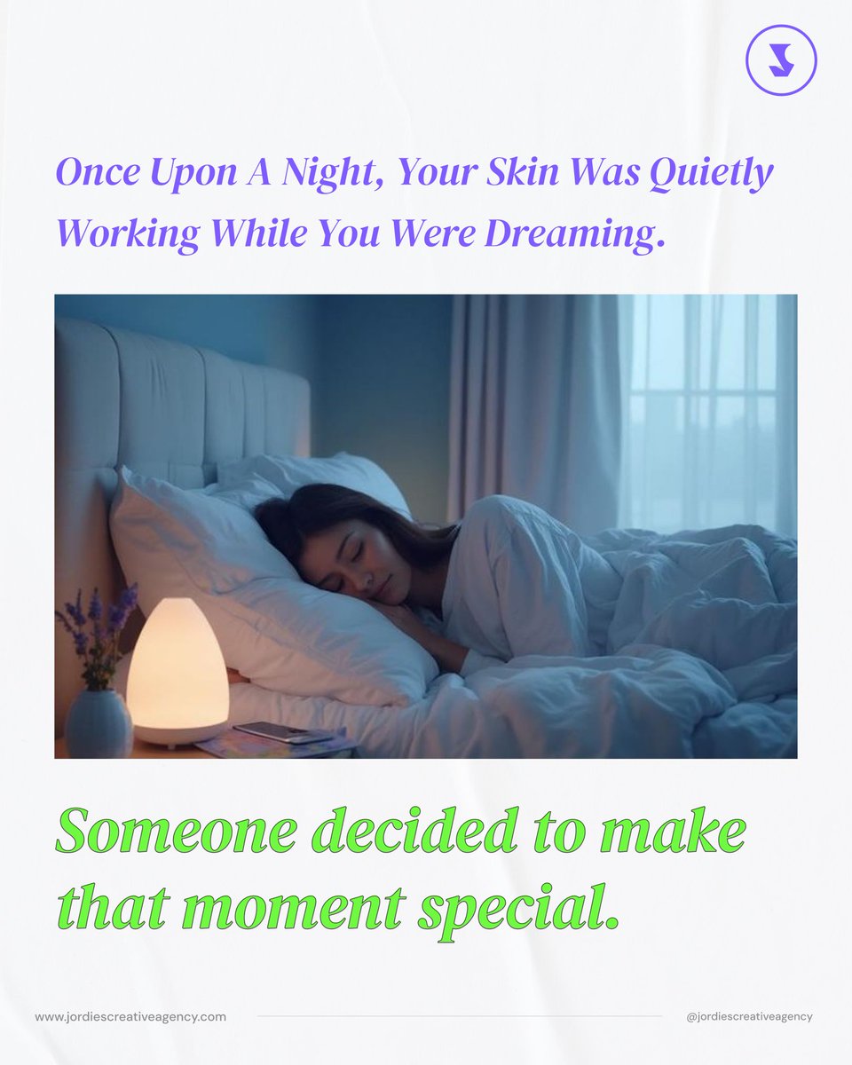 Jordiesagency's tweet image. Soft nights, brighter mornings. 

Credit: E4m 

#NightRoutine #HealthySkinHabits #SlowBeauty #Lumineve #SkinRecovery