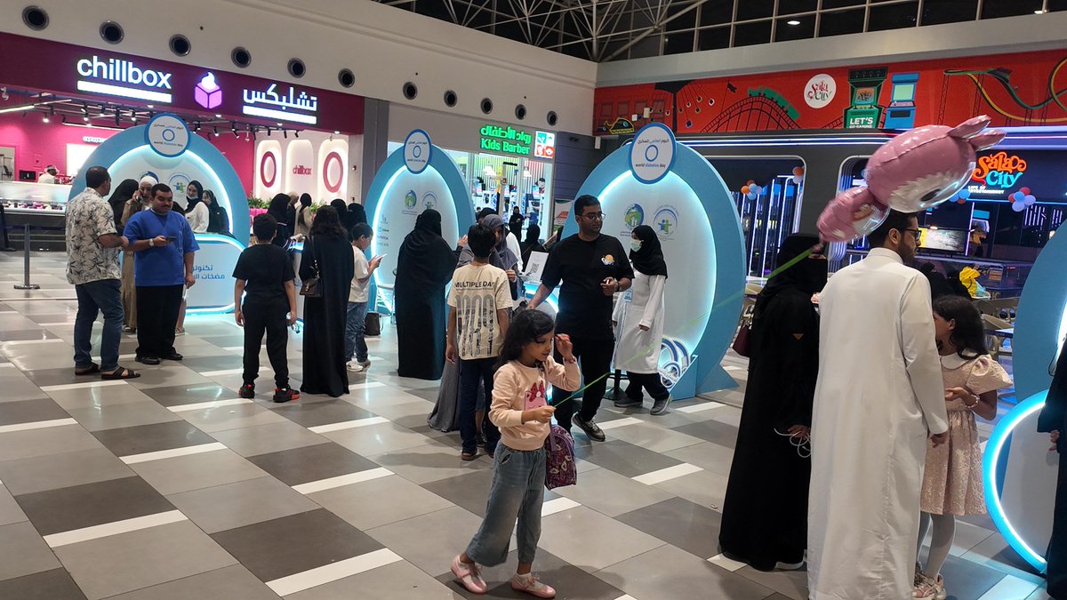 #يحدث_الآن 

تقيم الجمعية فعاليات #اليوم_العالمي_للسكري
في  مدينة #الرياض بـ يو ووك #uwalk 
و  مدينة #جدة بـ جدة بارك بالدور الثالث 

تقام الفعالية اليوم الخميس وغداً الجمعة 
من الساعة ٥ مساءً وحتى الساعة ١٠ مساءً

نقدم فحوصات وهدايا و إستشارات مجانية للحضور 🎁

#Diabetes