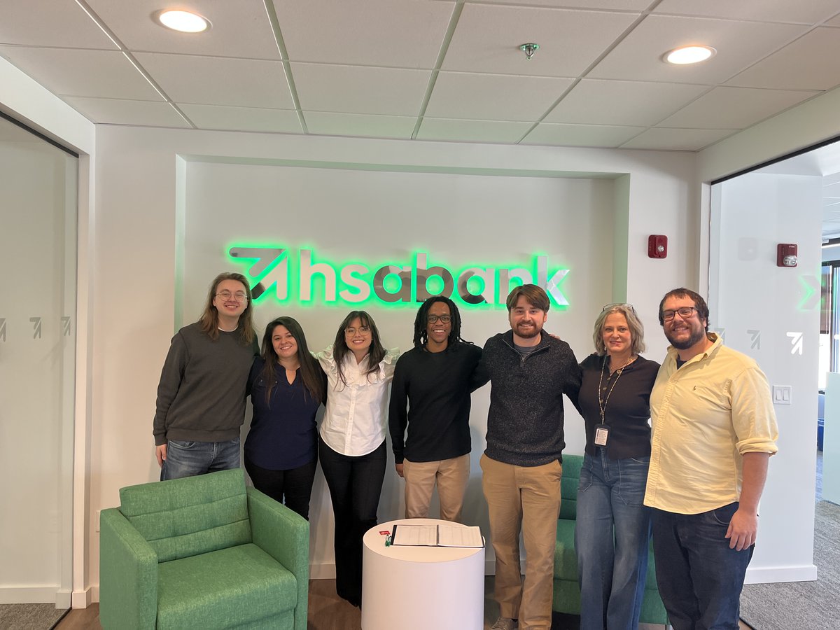 UWMnonprofIT's tweet photo. Huge thank you to @hsabank and @ROKAutomation for hosting our Nonprof-IT teams.  Such a valuable experience for our students. #mketech https://t.co/CYpcugVsIl
