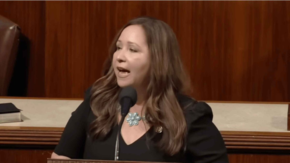 RevTranscripts's tweet image. Speaker of the House Mike Johnson swears in Adelita Grijalva on the House floor. Read the transcript here. rev.com/transcripts/ad…