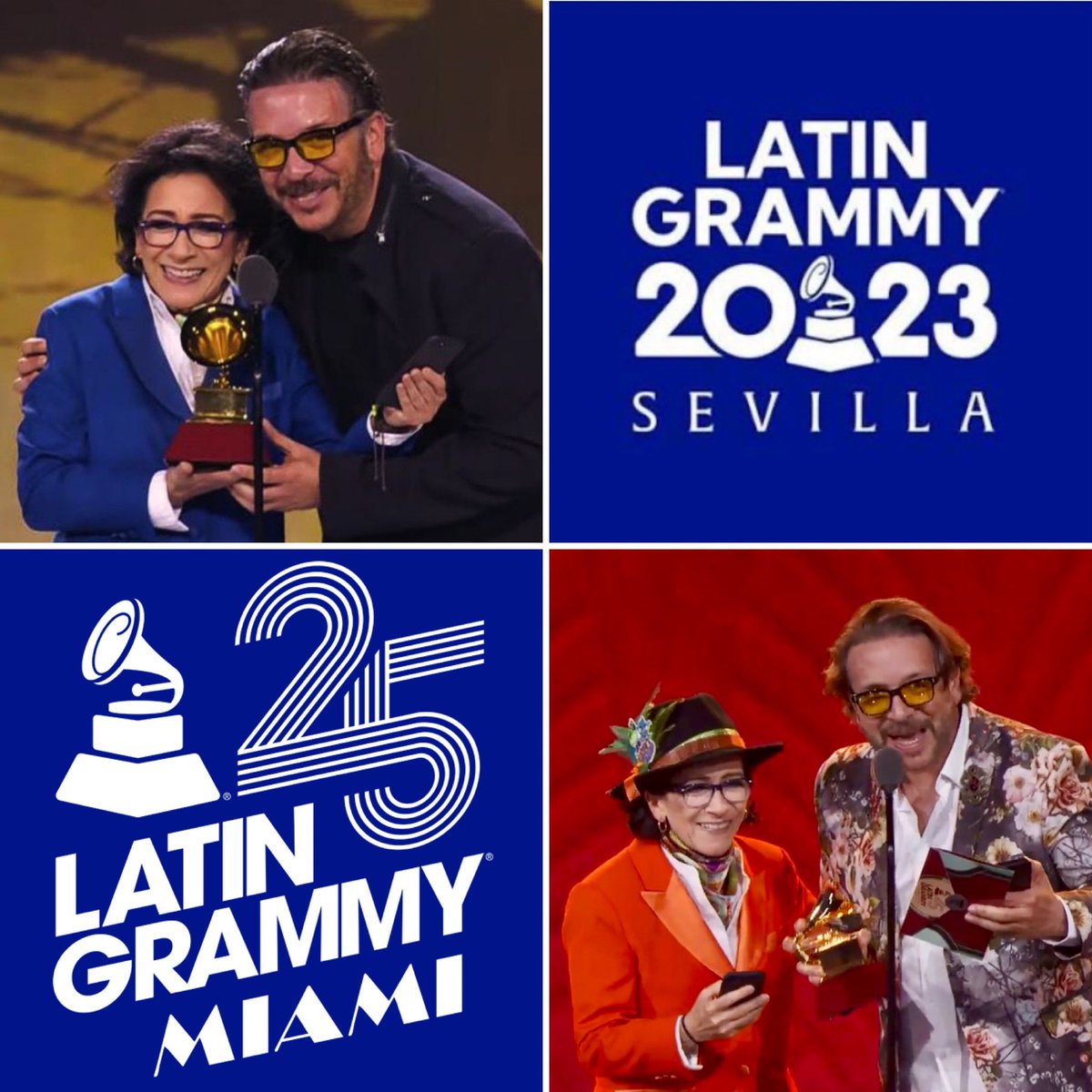 Haber ganado el Latin Grammy en la categoría infantil en 2023 y 2024 con Danilo &amp; Chapis ha sido un honor inmenso y una experiencia que llevamos siempre en el corazón. 
Éxito a los nominados de este año. 
¡Celebremos el poder de la música que cada año nos une! 🎶 

#LatinGrammy