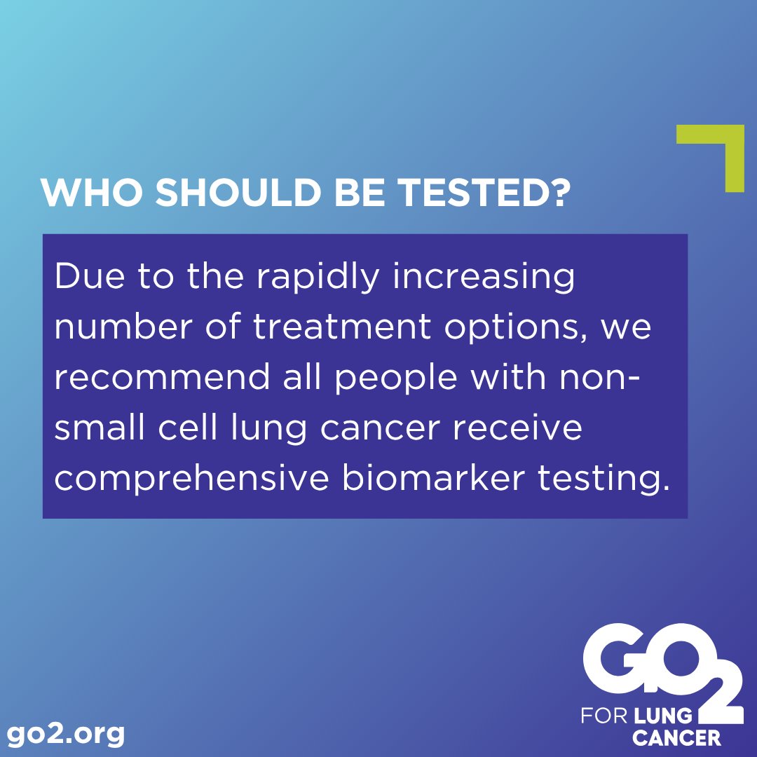 GO2forLungCancr's tweet image. Today is #NationalBiomarkerTestingDay! 

#BiomarkerTesting helps save, extend, &amp;amp; improve lives by identifying #GeneMutations &amp;amp; unlocking personalized #LungCancer treatment options.  

Learn more: tinyurl.com/nsclcbiomarker…