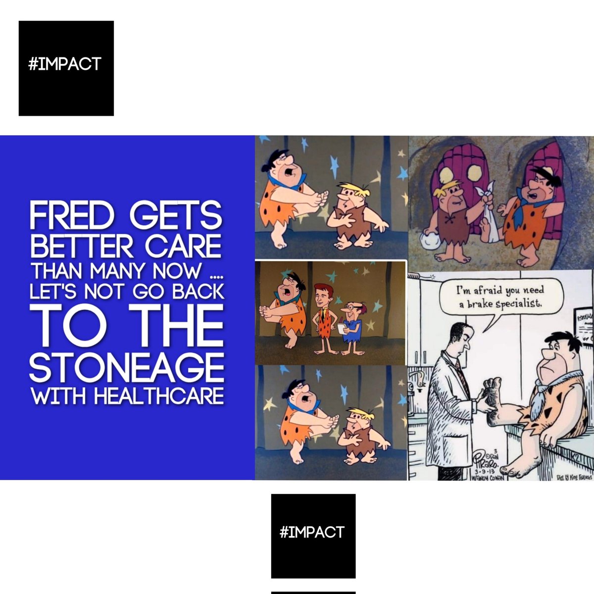 OK We Now Got #SNAP Back ..... So How About We Fix The #Healthcare Issues With #ACA #ACATaxCredits #ObamaCare .... Do We Want People Like Fred and Barney  ?? It's Not The Stone Agev...Let's Not Go Back .... #Medicaid #Medicare #MedicaidExpansion #medicaldebtrelief All #IMPACT