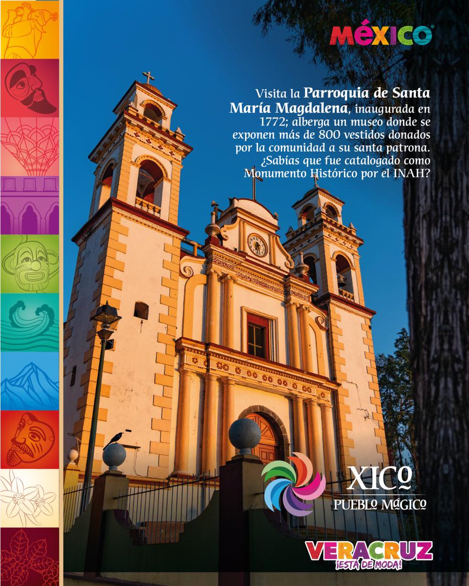 VeracruzTurismo's tweet image. ¡Vámonos a conocer el Pueblo Mágico de📍Xico!

Recorrerlo es toda una experiencia que no te puedes perder 🤩. Entre montañas, cascadas y cafetales 🏞️, deslumbra a quien lo visita.

#VeracruzEstáDeModa ✨