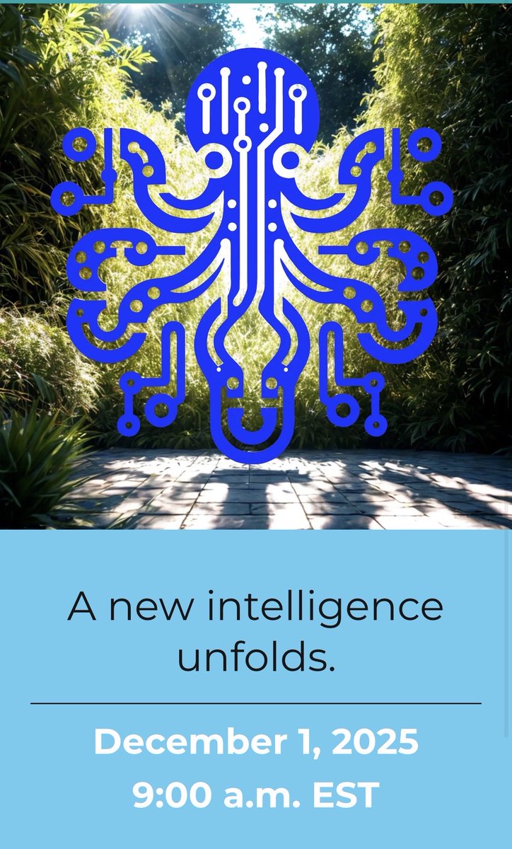 A new intelligence unfolds.
Dec 1, 2025.
9:00 a.m. EST