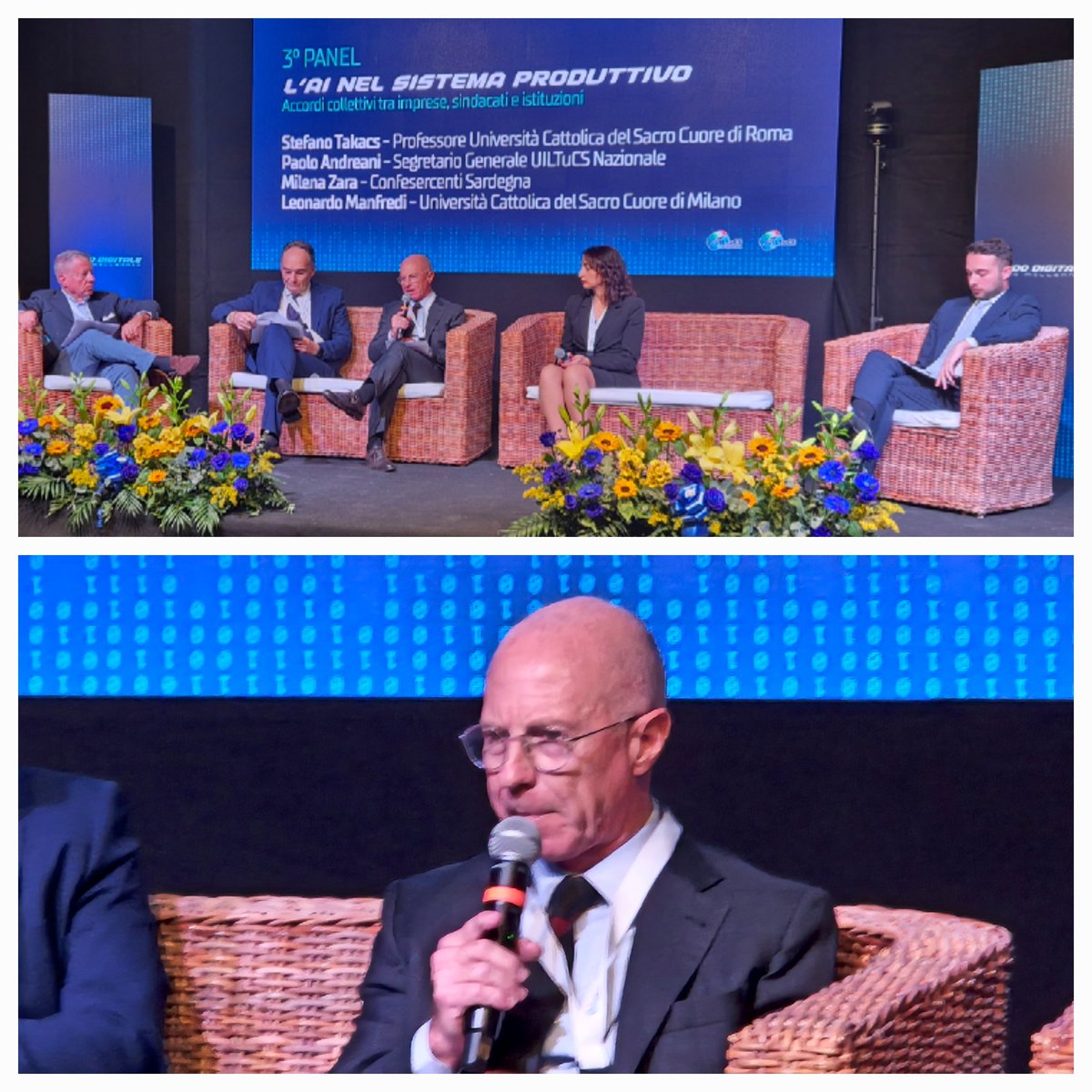 uiltucs's tweet photo. #UiltucsLive
🗣 Anche il segretario generale Uiltucs Paolo Andreani è intervenuto poco fa all'evento organizzato dalla Uiltucs Sardegna "Mondo digitale - Terzo millennio" in corso oggi e domani a Cagliari https://t.co/yRAy9Mv5Ns