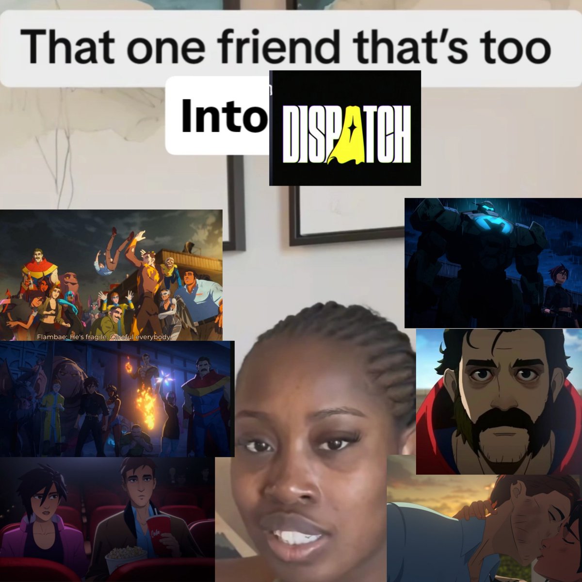 Me after finishing the finale #dispatch