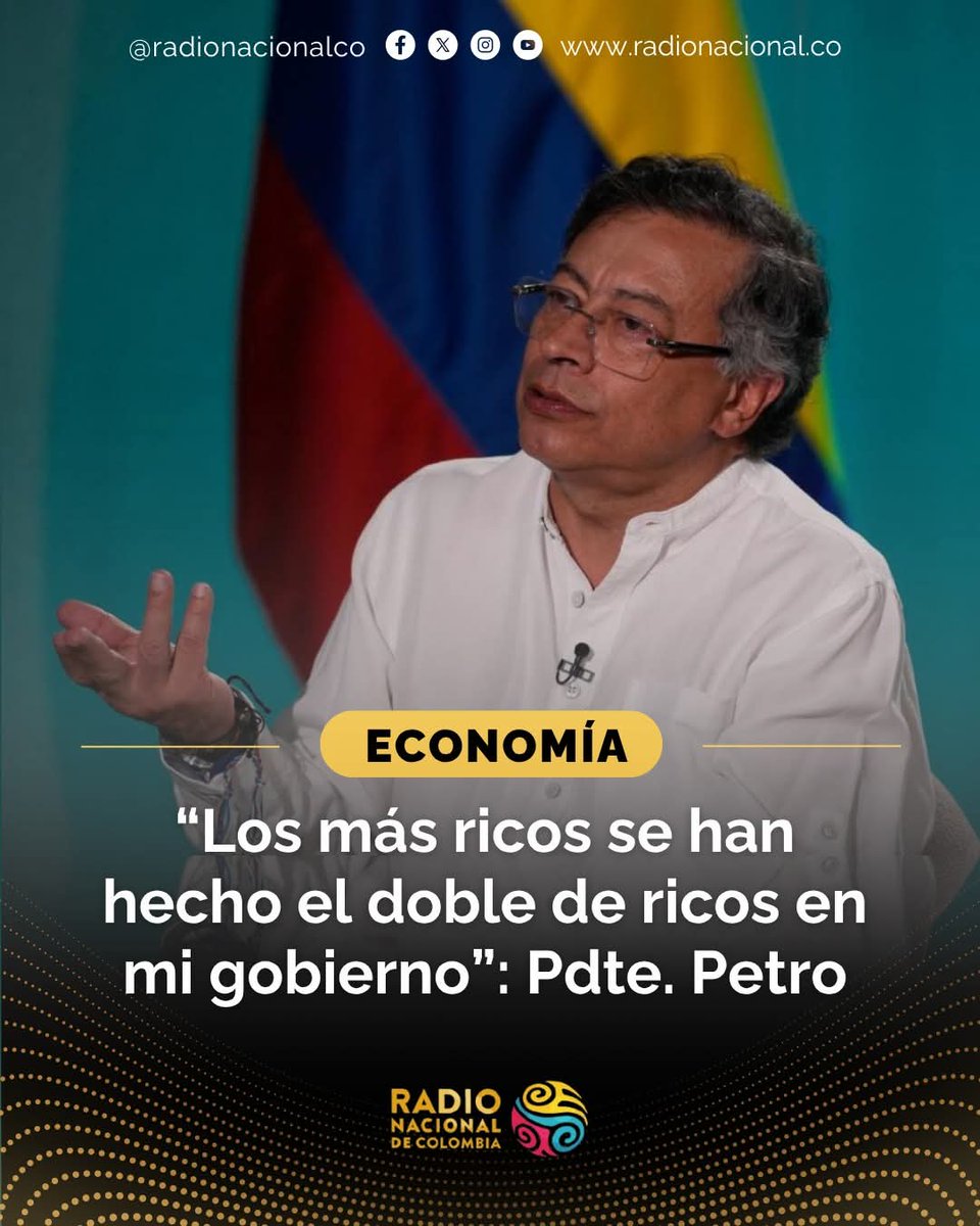 Durante años la oposición repite que “Colombia se va a volver como Venezuela” bajo el gobierno de Petro.

Pero la realidad es otra: el Grupo Aval reportó $1,3 billones en utilidades en el tercer trimestre de 2025, un aumento del 87,7 % frente al año anterior.

Es decir: incluso