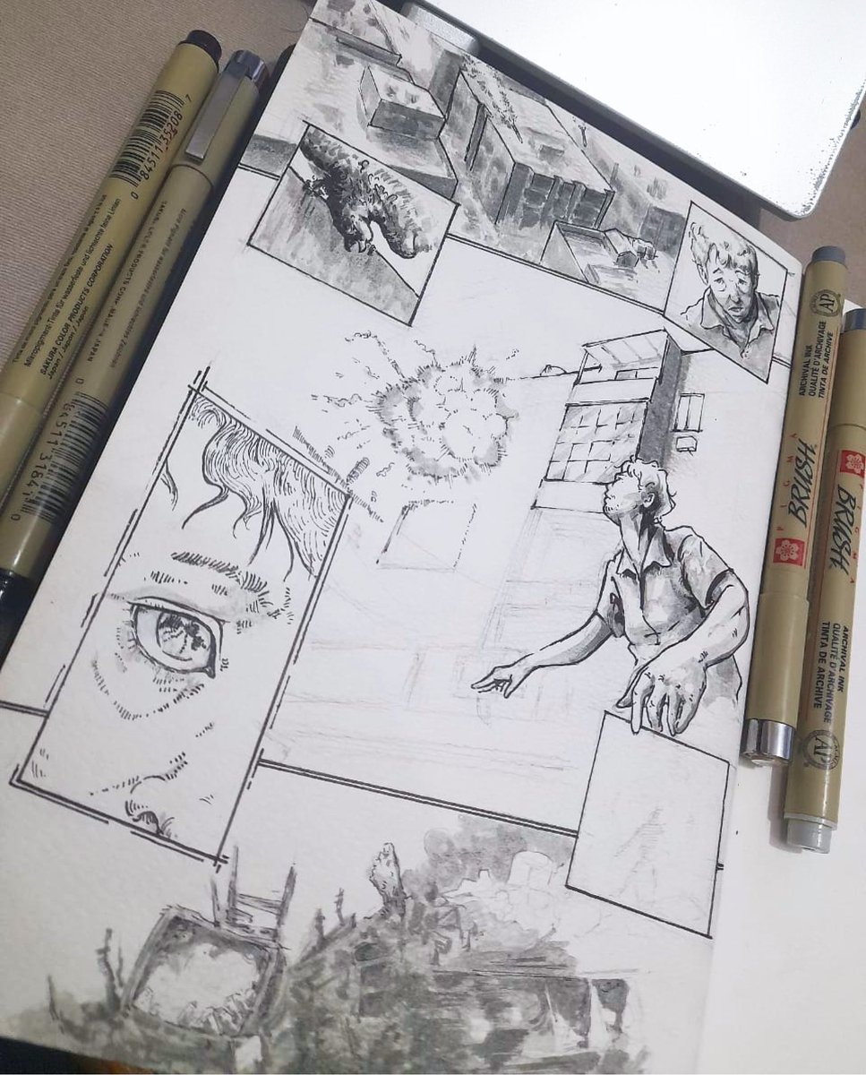 arunndesigns's tweet image. Chat, did I cook?
.
.
#sketchbook #comic #story #friedrice