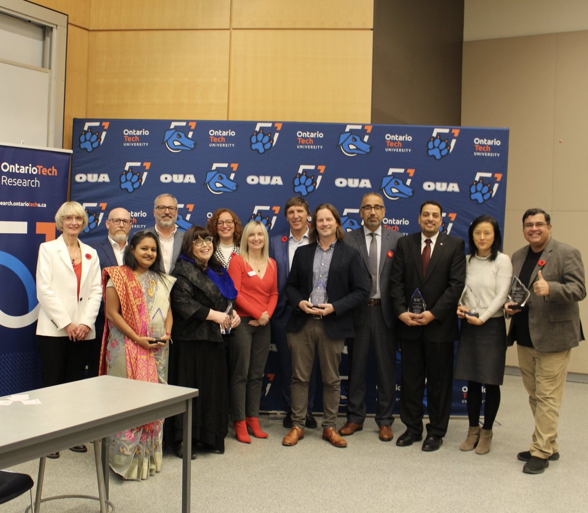 Celebrating Research Excellence at OntarioTechU. Congratulations to all award winners and our student researchers. Our future is bright!