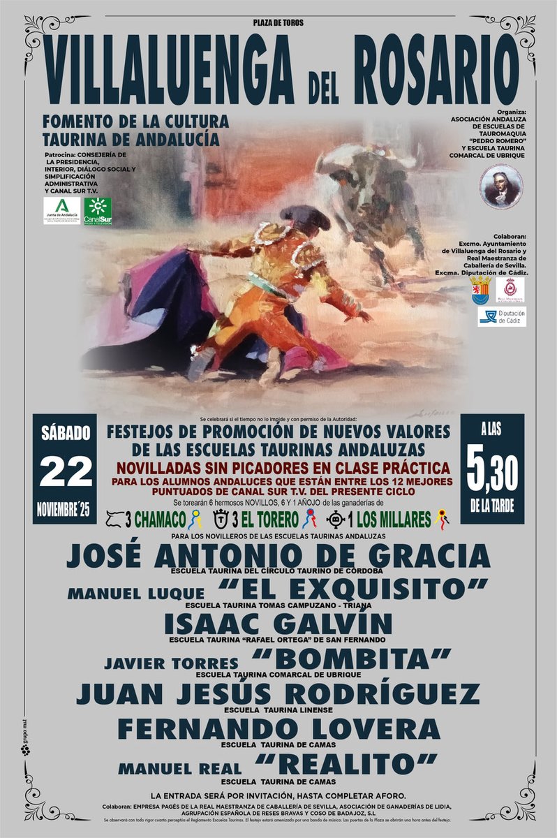 Sábado 22 de Noviembre.