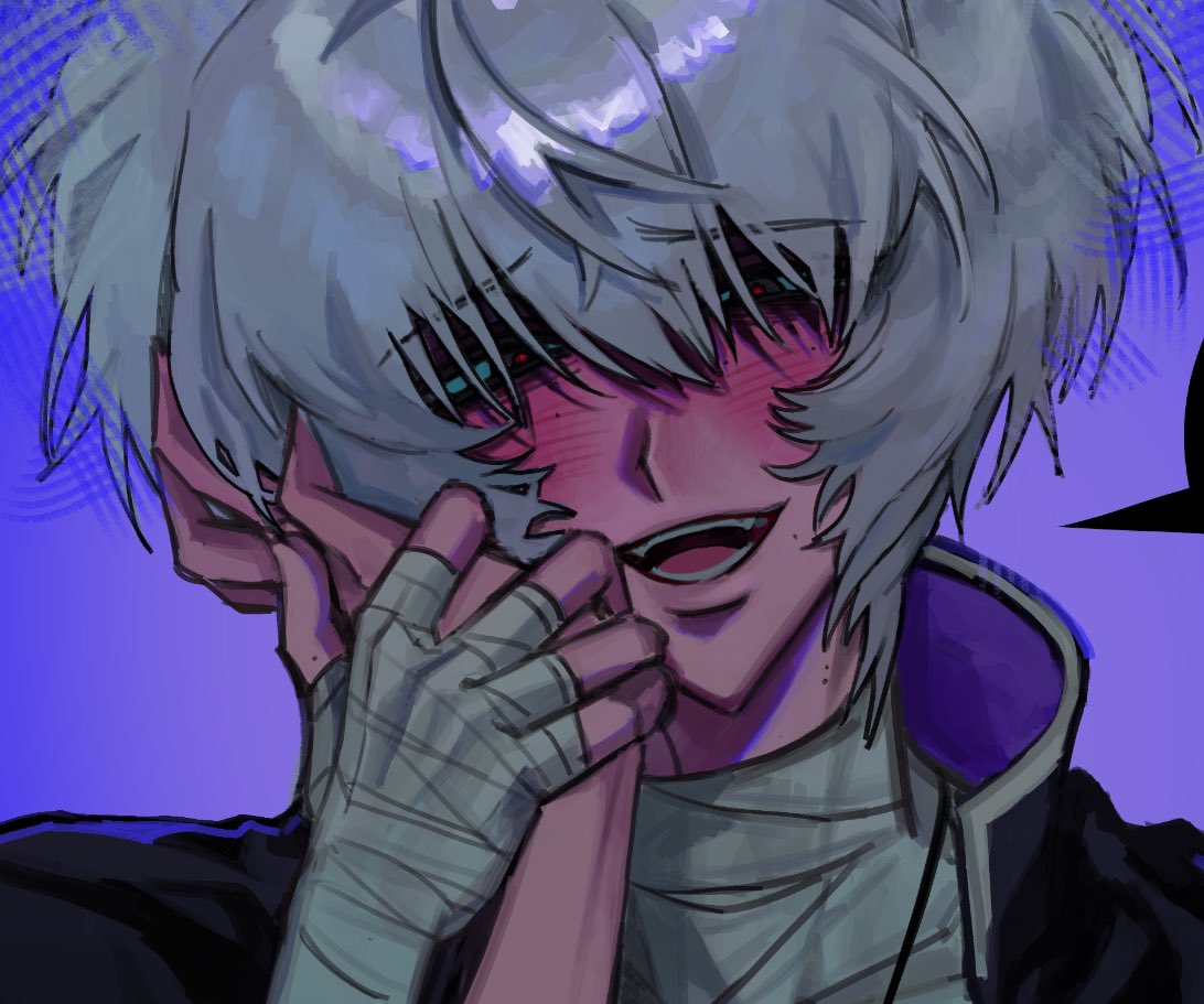 He looks so different from how I drew him a few months ago lol