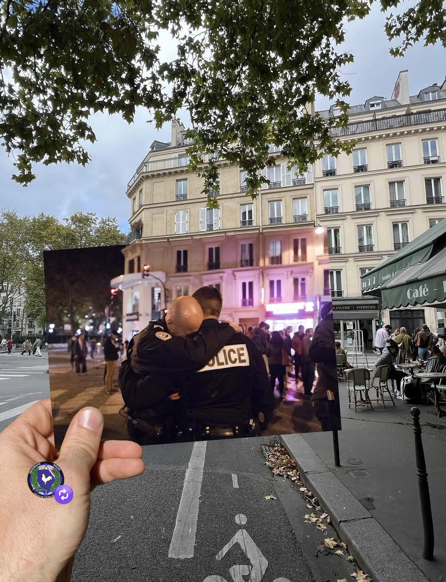 10 år har gått sedan skräcken nådde Paris. 🇫🇷 

Hommage till Polis och blåljuspersonal som satte sina liv i risk för att hjälpa andra den kvällen. Några av er är mina vänner. Ni är och förblir hjältar.🙏🏻💙

#13Nov #Noublionsjamais #Paris #13novembre #France #10ans