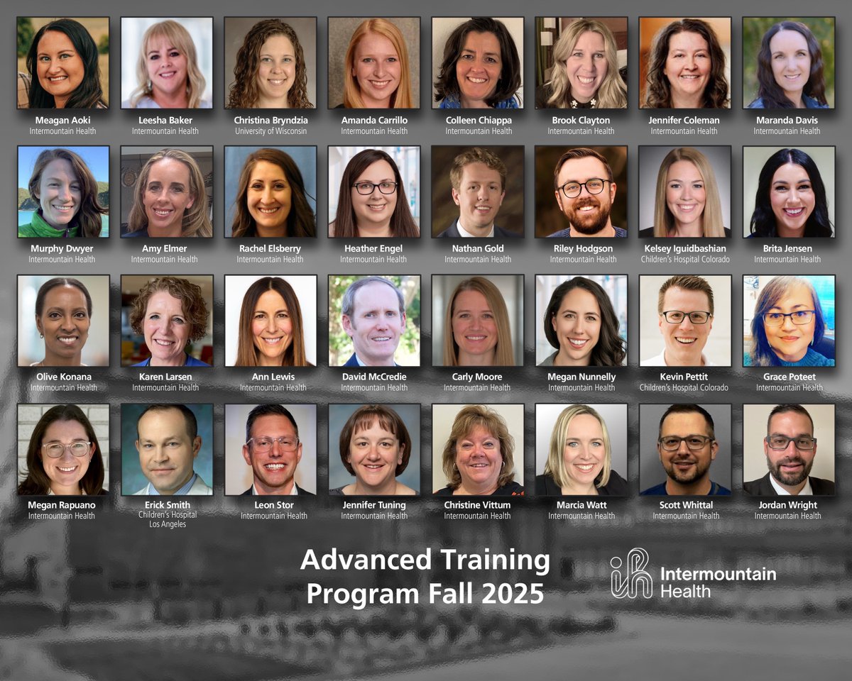 It’s graduation day! We’ve loved our time with the Fall25 cohort and today Carter Dredge, executive director of the Intermountain Health Institute, inspired them to use their new skills to improve access to quality healthcare through disruptive collaboration <a href="/RajSrivastavaMD/">Raj Srivastava</a>