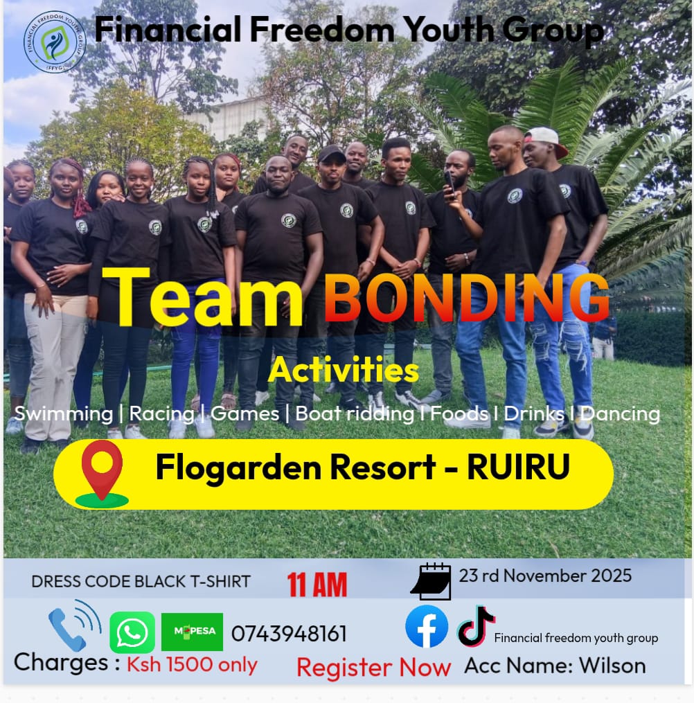 freedom_pesa's tweet image. Team bonding vibes! 🤝 FFYG crew is coming together for some fun, laughter, and connection. Nothing beats our team spirit! 🌟 Uniting for a fun-filled bonding day.  #TeamUnity #GoodVibes #TeamStrong #FFYG #STRONGERTOGETHER.