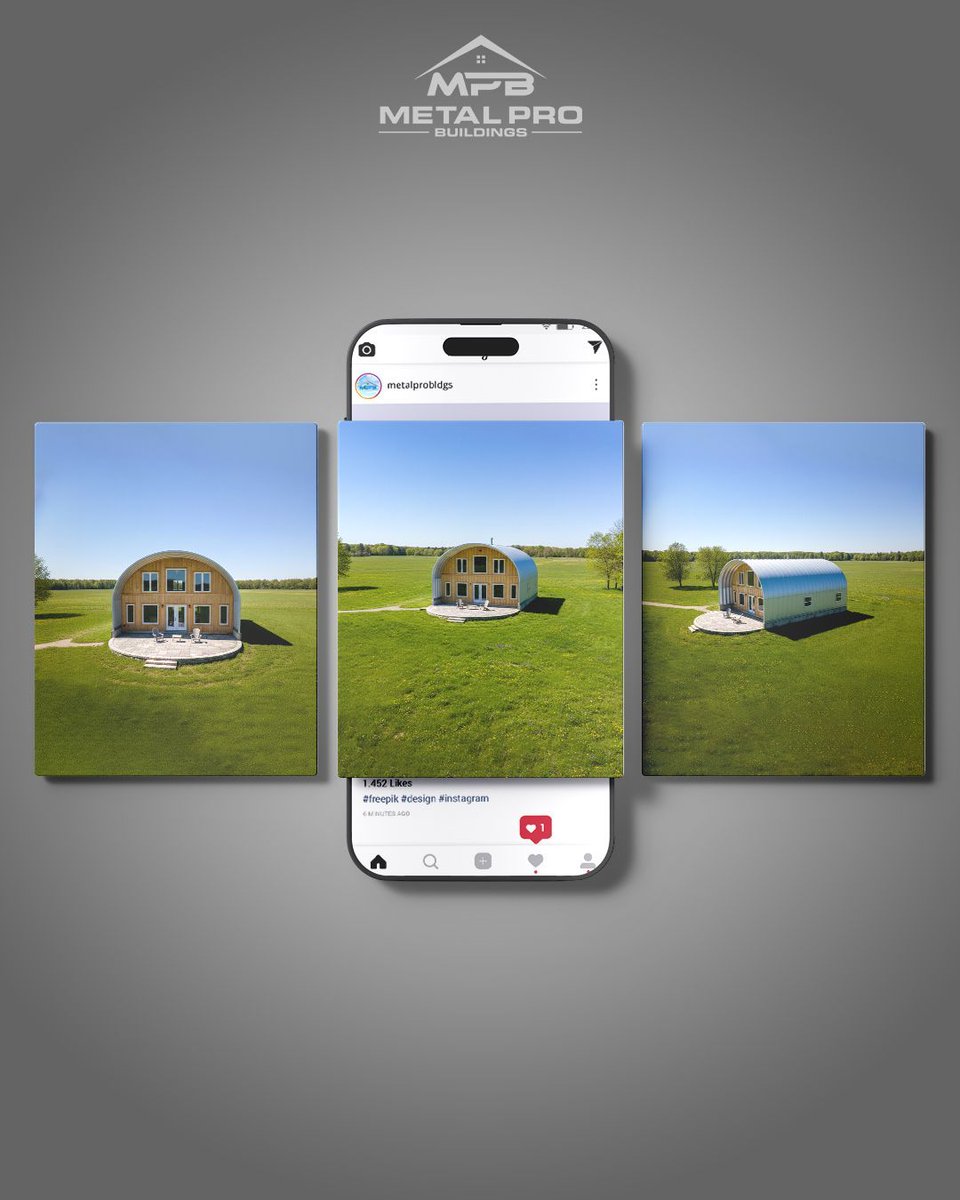 metalprobldgs's tweet image. Quonset vs S-Series Quonset:
Regular: Max strength, lower cost, awkward wall space
S-Series: Same strength, straight walls, actually usable storage
If you&apos;re mounting anything to walls, this matters 🔧
#quonsetbuildings #steelbuildings #workshopdesign #buildingdesign #garagegoals