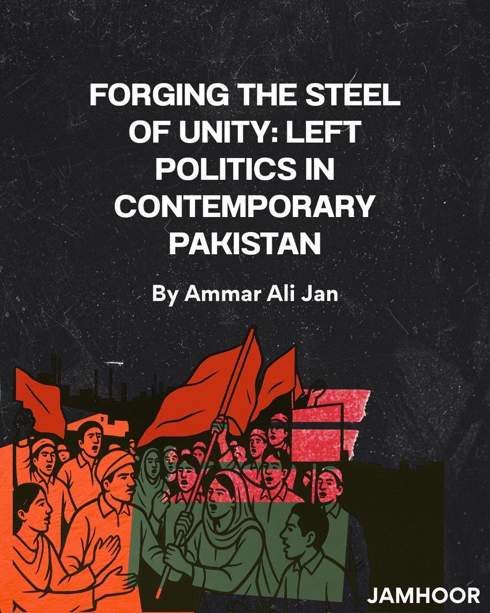 NEW RELEASE: 

<a href="/ammaralijan/">Ammar Ali Jan</a> defends <a href="/Haqooq_e_Khalq/">Haqooq-e-Khalq Party</a>'s anti-imperialist position against sectarian and messianic tendencies on the Pakistani Left, and advances a dialectical, universalist strategy for socialist renewal in the country. 

jamhoor.org/read/forging-t…