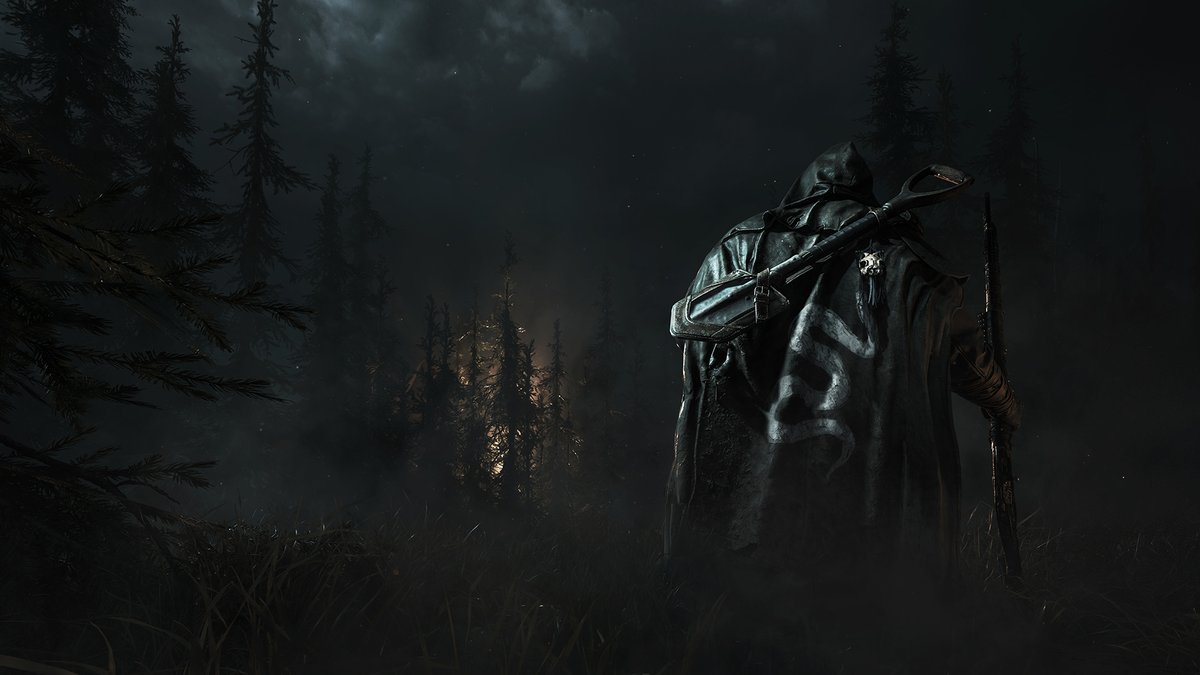 Luzes dançam a distância. Algo mais sombrio surge das sombras... e o atrai de volta.