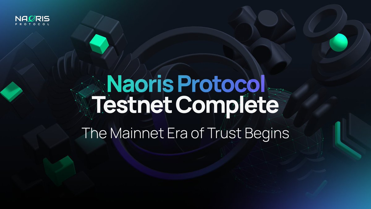 Naoris Mainnet is here

#naoris protocol