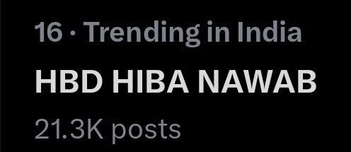 MettBeauty's tweet photo. Can I join this trend ??

HBD HIBA NAWAB https://t.co/wqAMTKWzal