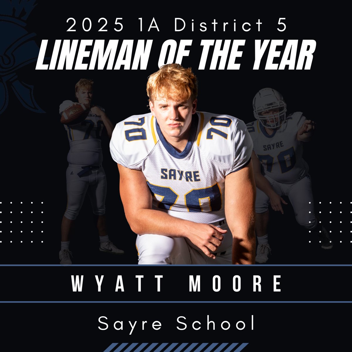 lexsayrefb's tweet image. Congrats @WyattMoore2026 !! @lexsayrefb is proud of you!! @sayrespartans #corevalues