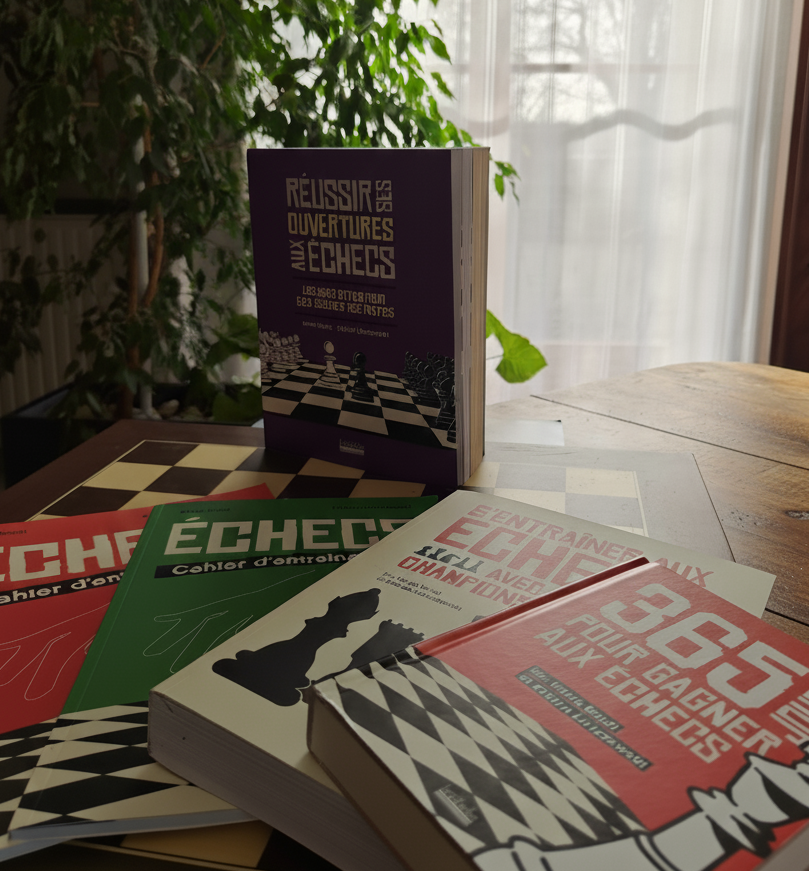 fablibi's tweet image. Le ptit nouveau est arrivé et rejoint ces amis !!  

&quot;Réussir ses ouvertures aux échecs&quot; sort aujourd&apos;hui !  

#Echecs #Chess #Livre #Ouvertures