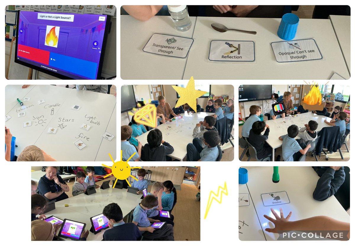 meadowbanksch's tweet image. This afternoon #MbSnowdropclass learnt all about different light sources. We learnt some new vocabulary too. Super concentration and understanding children, Da Iawn🌟 #scienceandtechnology
