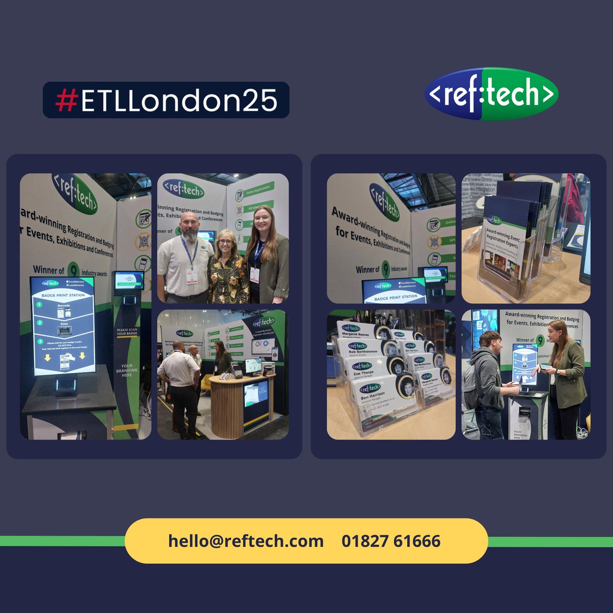 RefTechnology's tweet image. That’s a wrap! ✔️

Thank you to everyone who came to visit us at Event Tech Live London 2025.
If you missed us, don’t worry! We’ll be at the CN Global Event Tech Summit 2025, or you can get in touch with us to discuss our solutions

🌐reftech.com

#EventProfs #RefTech
