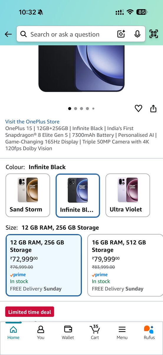 techunique_yt's tweet image. Don’t know why this pricing makes me Uncomfortable! 
This time Was thinking to Buy a Oneplus on the launch day but the pricing is really bad 
Sorry op fans but paying more then 50k for a oneplus phone is stupidity