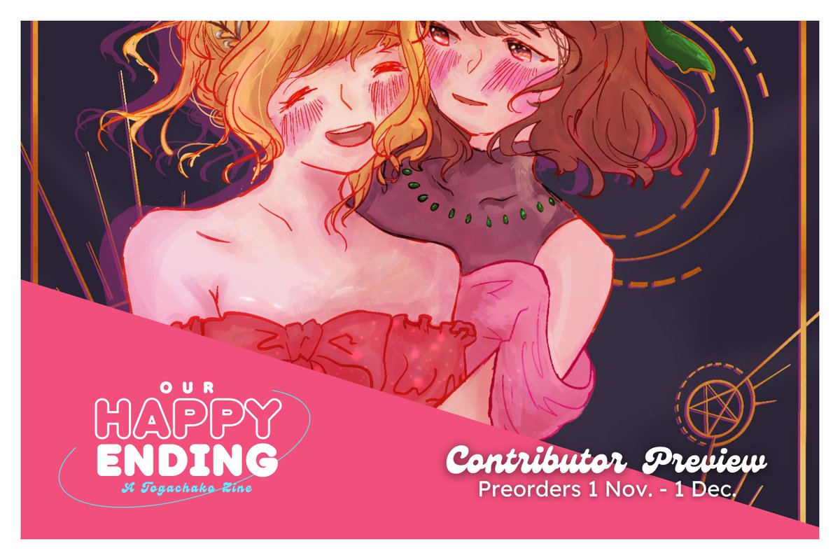 ourhappyendingz's tweet image. Preview of Shidreamin's piece for the zine!

Our preorders are currently open through December 1! Click the link in reply to order!