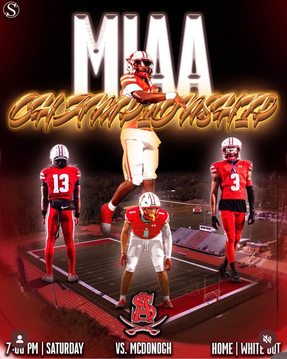 <a href="/SpaldingFB/">Archbishop Spalding Football</a> <a href="/AaronIgwebe/">Aaron (Webe) Igwebe</a> <a href="/seanjohnson21_/">sean johnson</a> <a href="/KeithMiller2028/">Keith Miller</a> 

Saturday 7pm Spalding field