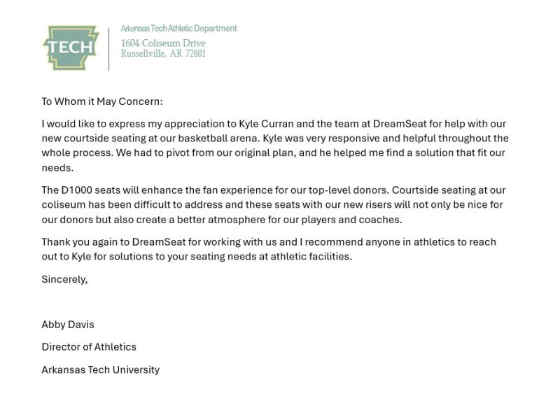 DreamSeat Collegiate tweet media