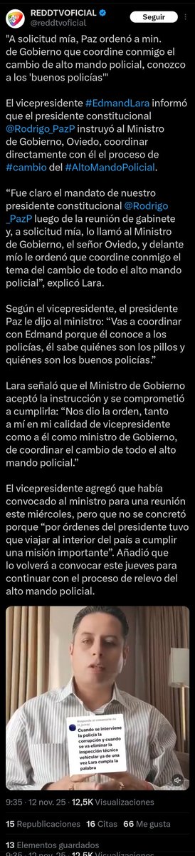 marchu899's tweet photo. @Rodrigo_PazP 
@Ofiprebo 
Obvio que ustedes tienen que saber que darle la Policía, especialmente inteligencia, a este desleal sería un suicidio, ¿no?
Sólo pasaba para recordárselo. Y pedirles firmeza con cooperativistas, sindicalistas y demás saqueadores. 
Y también con Lara. https://t.co/EmdusnJpMB