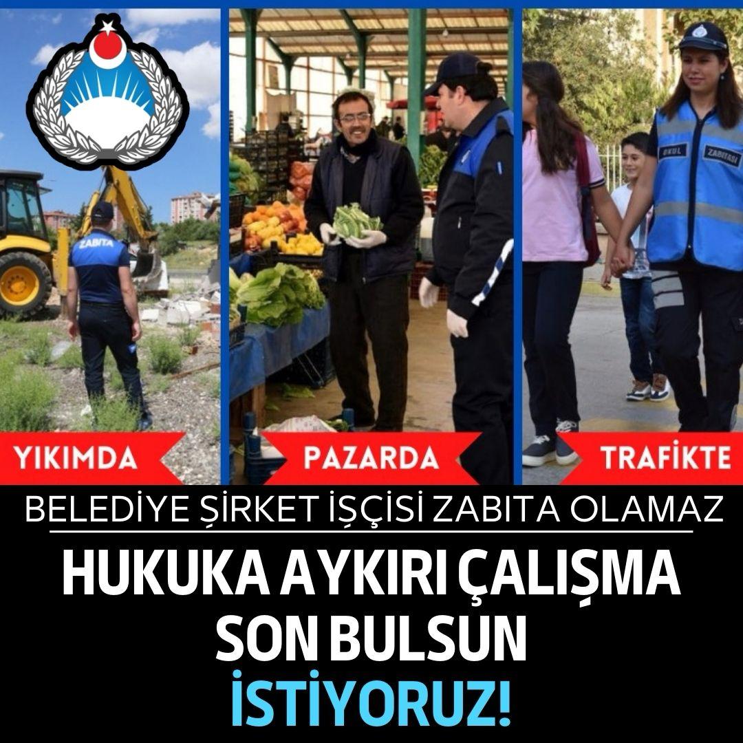 Asil işe asil kadro 
Eşit işe eşit ücret
Zabıta teşkilatı içerisinde 
Statü karmaşasına son verilip biran evvel
Şirket iscisi zabitalar 657’ye dahil edilmelidir 
<a href="/RTErdogan/">Recep Tayyip Erdoğan</a> 
<a href="/isikhanvedat/">Prof. Dr. Vedat Işıkhan</a>
<a href="/Akparti/">AK Parti</a>
<a href="/MHP_Bilgi/">MHP</a>
#Kadro
#BelediyeİşçisiKadroya
#nasıl #nasıl #nasıl #nasıl #nasıl #nasıl