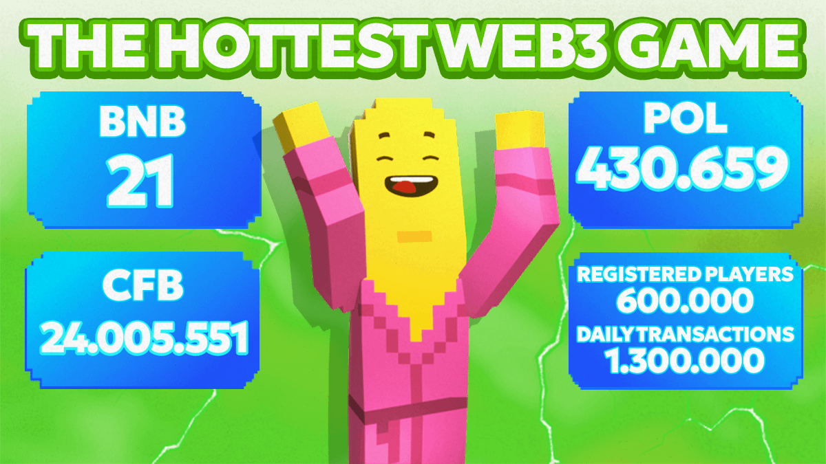 🔥THE HOTTEST GAME OF 2O25 — CHAINERS 🔥

Chainers is on top! It's growing, improving, and exploding with success!

❤️Look at the tokens you're earning over time! Press the like button to celebrate!

🔄Check out the number of new registered users — press RT to help us reach 1M