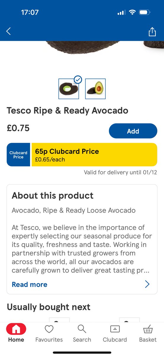 jsutt32's tweet image. Okay @Tesco so I ordered Ripe and Ready. I didn’t order rotten and half sized!! Think your staff need some training……again.