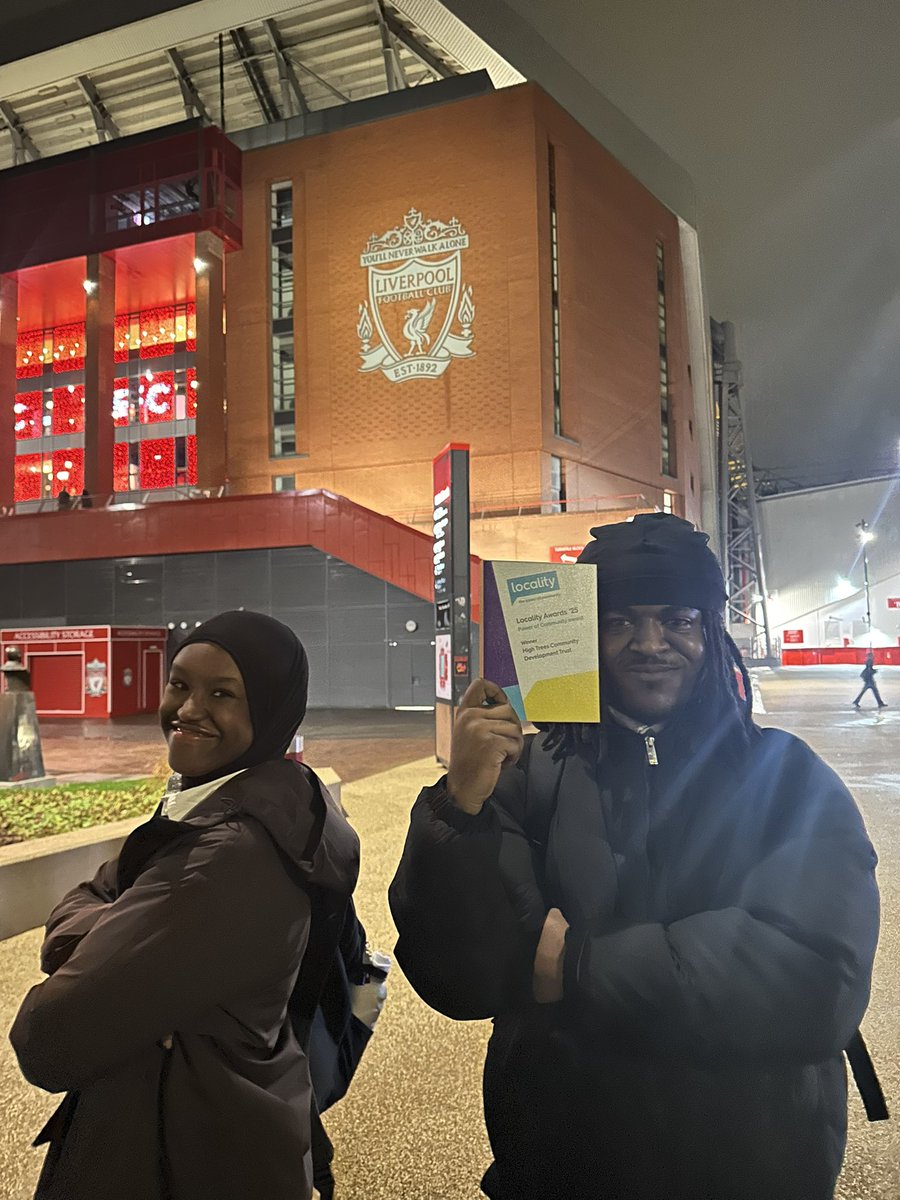 HighTreesCDT's tweet image. We’re thrilled to share that together with the Lambeth Peer Action Collective we won the Power of Community 2025 Locality Award! 🙌

We had an amazing time celebrating with LPAC at the awards ceremony in Liverpool 💛

Big congratulations to the whole LPAC team! 👏

#Locality2025