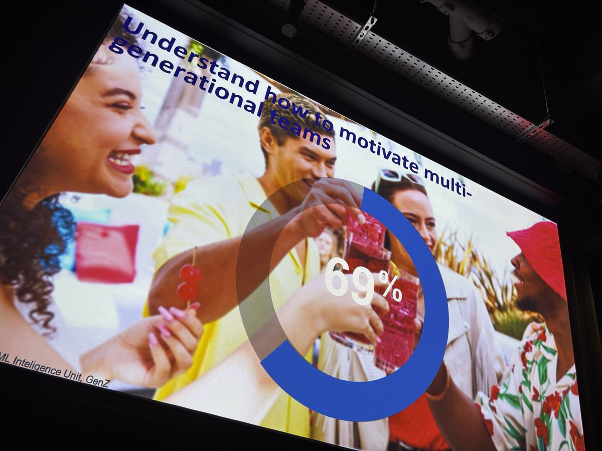 andrewhesselden's tweet image. 69% of Gen Z believe there is a loss of community. 

#CIPRConf25 #InternalComms #PR