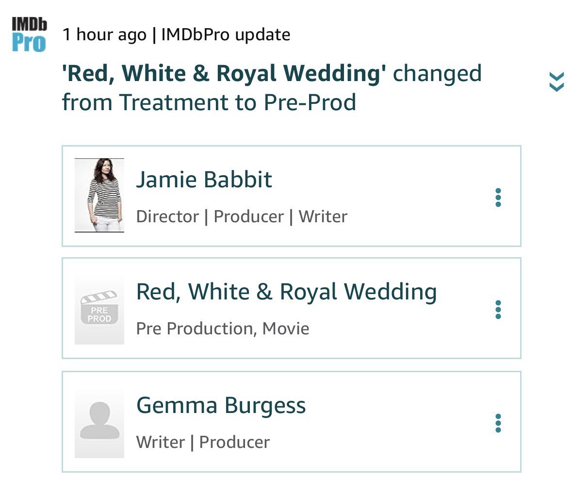 “Red, White &amp; Royal Wedding” officially moves into pre-production, according to IMDbPro 💍🇺🇸🇬🇧 

#rwrwedding #rwrb #TaylorZakharPerez #NicholasGalitzine #primevideo ❤️🤍💙